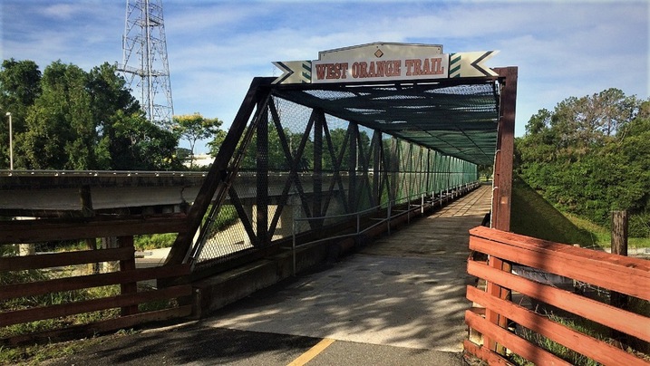 The West Orange Trail Bridge