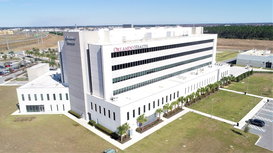Aerial view of Horizon West, Florida showing the health and safety