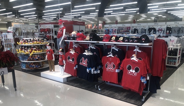 Disney-themed products at Target Winter Garden