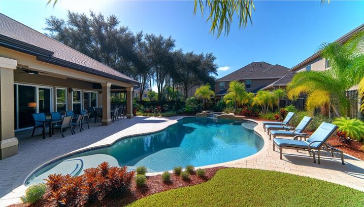 Spacious single-family home with a private yard in Winter Garden