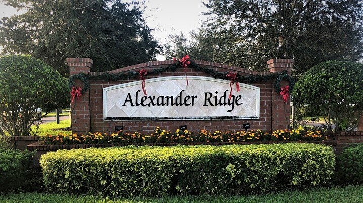 Alexander Ridge Community Sign