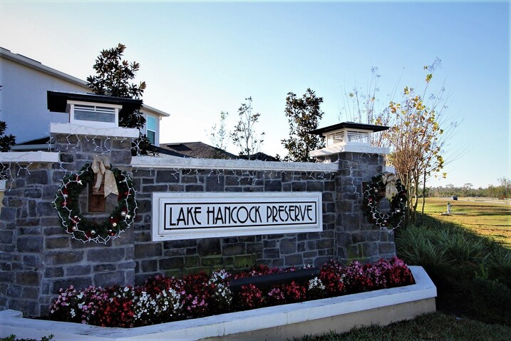 Lake Hancock Preserve Sign