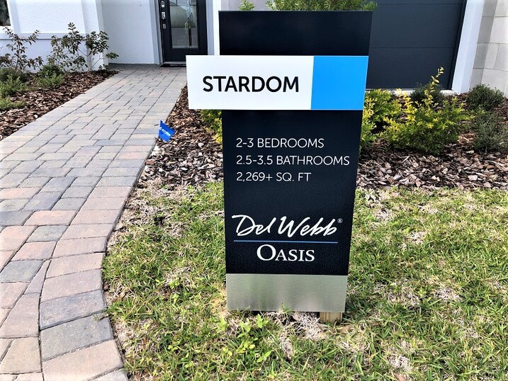 Stardom By Del Webb Sign and Specifications