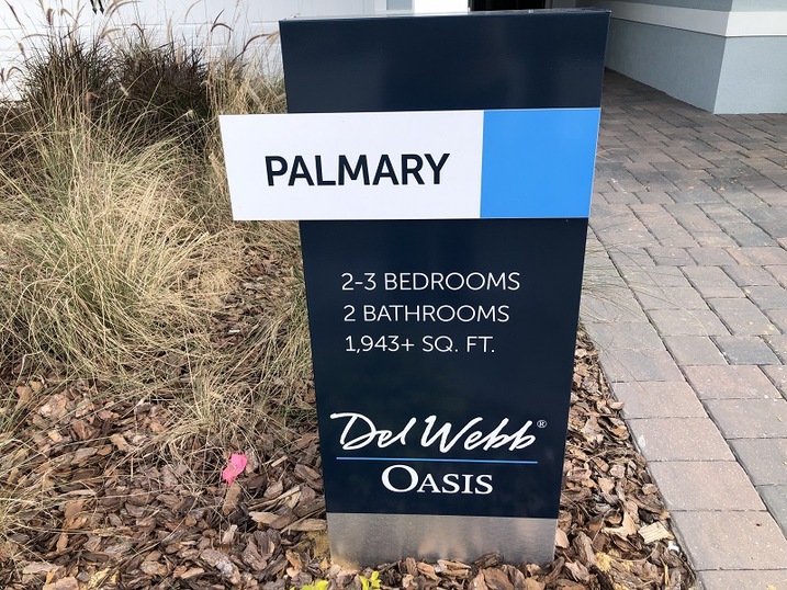 Palmary By Del Webb Sign and Specifics