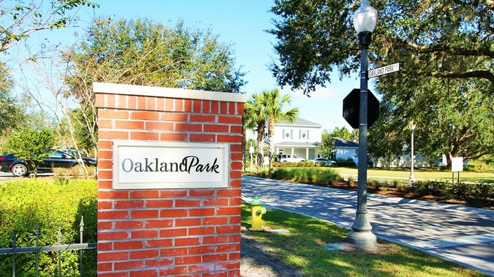Tilden Oaks Trail is inside Orchard Park