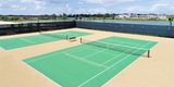 Tennis courts on Meadow Brook