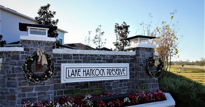 Windsor Hall Way in Lake Hancock Preserve