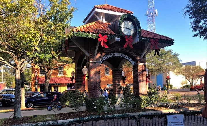 Downtown Area of Winter Garden is 20 min from Walt Disney World Resort
